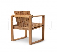 Итальянские Уличная мебель - Стул с подлокотниками BK10 фабрика Carl Hansen & Son