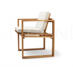 Итальянские Уличная мебель - Стул с подлокотниками BK10 фабрика Carl Hansen & Son