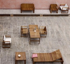 Итальянские Уличная мебель - Диван BK12 фабрика Carl Hansen & Son