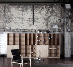 Итальянские Стеллажи - Книжный стеллаж MK98400 фабрика Carl Hansen & Son