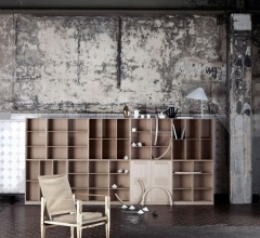 Итальянские Стеллажи - Книжный стеллаж MK98400 фабрика Carl Hansen & Son