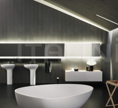 Итальянские Настенные зеркала - Зеркало Nudo LED фабрика Agape