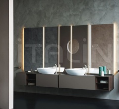 Итальянские Настенные зеркала - Зеркало Nudo LED фабрика Agape