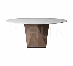 Стол обеденный PIANO DINING TABLE ROUND 160 Стол обеденный PIANO DINING TABLE ROUND 160 фабрика Rubelli Casa