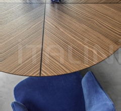 Стол обеденный PIANO DINING TABLE ROUND 160 Стол обеденный PIANO DINING TABLE ROUND 160 фабрика Rubelli Casa