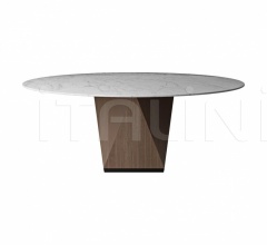 Стол обеденный PIANO DINING TABLE ROUND 180 Стол обеденный PIANO DINING TABLE ROUND 180 фабрика Rubelli Casa