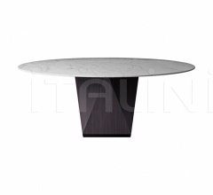 Стол обеденный PIANO DINING TABLE ROUND 180 Стол обеденный PIANO DINING TABLE ROUND 180 фабрика Rubelli Casa