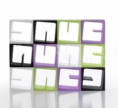 Итальянские Стеллажи - Книжный стеллаж Quby фабрика B-Line