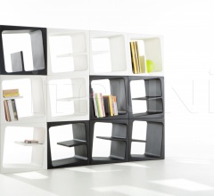 Итальянские Стеллажи - Книжный стеллаж Quby фабрика B-Line