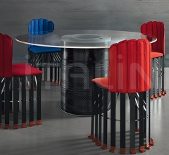 Стол обеденный Roll Roll Стол обеденный Roll Roll фабрика Meritalia