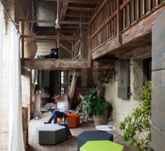 Итальянские Пуфы - Пуф Esa фабрика B-Line