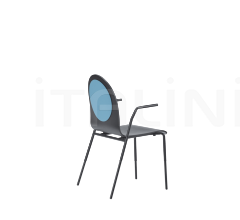 Стул с подлокотниками Dot фабрика B&T Design