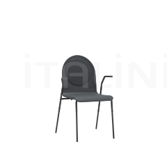 Стул с подлокотниками Dot фабрика B&T Design