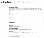 Барный стул Mika Bar B&T Design