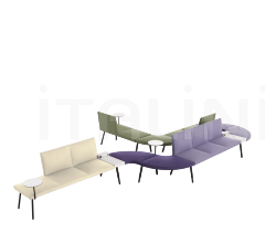 Система сидений Loft Система сидений Loft фабрика B&T Design