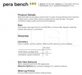 Система сидений Pera Bench B&T Design
