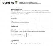Кресло Round XS B&T Design