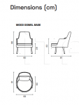 Кресло Loop B&T Design