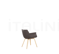 Стул с подлокотниками Rego фабрика B&T Design