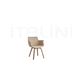 Стул с подлокотниками Rego фабрика B&T Design