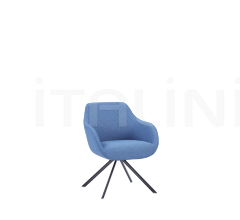 Стул с подлокотниками Lamy фабрика B&T Design