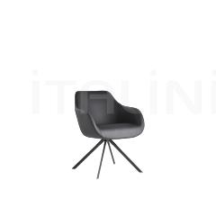 Стул с подлокотниками Lamy фабрика B&T Design