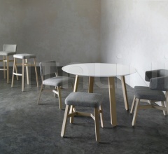 Стул с подлокотниками CROISSANT 571 фабрика Billiani