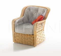 Итальянские Уличные кресла - Кресло Crochet Carre armchair Итальянские Уличные кресла - Кресло Crochet Carre armchair фабрика Bonacina