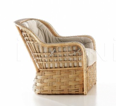 Итальянские Уличные кресла - Кресло Crochet Carre armchair Итальянские Уличные кресла - Кресло Crochet Carre armchair фабрика Bonacina