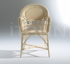 Стул с подлокотниками Antica фабрика Bonacina