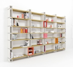 Итальянские Стеллажи - Книжный стеллаж MODULO фабрика Barel