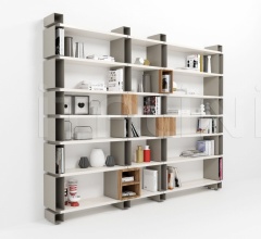 Итальянские Стеллажи - Книжный стеллаж MODULO фабрика Barel