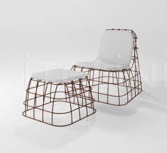 Итальянские Уличная мебель - Пуф BAULETTO фабрика Barel