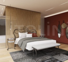 Итальянские Кровати - Кровать MERCURY фабрика Barel