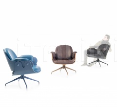 Кресло LOW LOUNGER - SWIVEL Кресло LOW LOUNGER - SWIVEL фабрика BD Barcelona Design