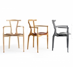 Стул с подлокотниками GAULINO CHAIR Стул с подлокотниками GAULINO CHAIR фабрика BD Barcelona Design
