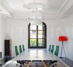 Итальянские Столы для конференц зала - Стол обеденный Table B Cable Management Итальянские Столы для конференц зала - Стол обеденный Table B Cable Management фабрика BD Barcelona Design