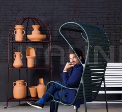 Итальянские Уличные кресла - Кресло GARDENIAS ARMCHAIR WITH PERGOLA OUTDOOR Итальянские Уличные кресла - Кресло GARDENIAS ARMCHAIR WITH PERGOLA OUTDOOR фабрика BD Barcelona Design