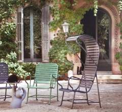 Итальянские Уличные кресла - Кресло GARDENIAS ARMCHAIR WITH PERGOLA OUTDOOR Итальянские Уличные кресла - Кресло GARDENIAS ARMCHAIR WITH PERGOLA OUTDOOR фабрика BD Barcelona Design
