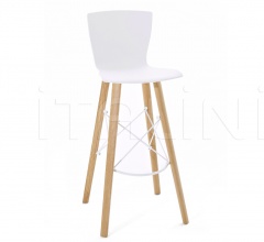 Итальянские Рестораны/Бары - Барный стул Rap Wood.ss Итальянские Рестораны/Бары - Барный стул Rap Wood.ss фабрика Colico