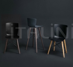 Итальянские Рестораны/Бары - Барный стул Rap Wood.ss Итальянские Рестораны/Бары - Барный стул Rap Wood.ss фабрика Colico