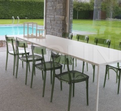 Итальянские Уличные столы - Стол обеденный Pure Итальянские Уличные столы - Стол обеденный Pure фабрика Colico