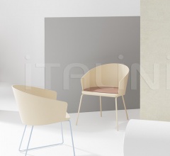 Стул с подлокотниками Fitt hug 047 фабрика Billiani