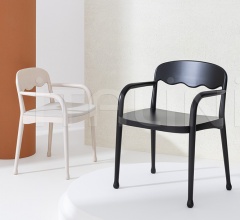 Стул с подлокотниками Frisee 252 фабрика Billiani