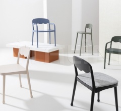 Стул с подлокотниками Frisee 252 фабрика Billiani