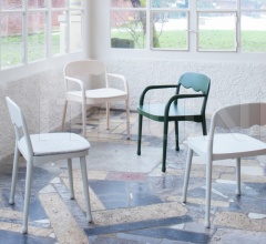 Стул с подлокотниками Frisee 253 фабрика Billiani