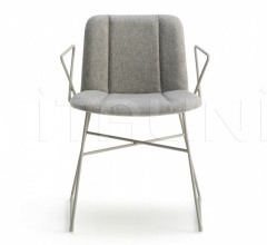 Стул с подлокотниками Hippy 638 фабрика Billiani