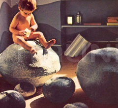 Пуф Sassi фабрика Gufram