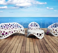 Итальянские Уличная мебель - Диван moss фабрика Giovannetti