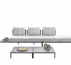 Итальянские Уличная мебель - Модульный диван Leon Outdoor фабрика Gyform